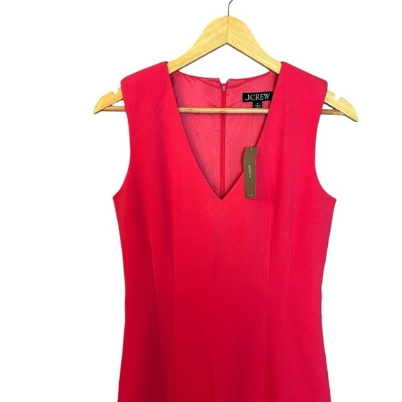 NWT J. Crew Interview dress in four-season stretch in pink 0 - Picture 3 of 8